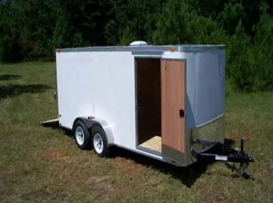 16ft Motorcycle Trailer w/Electric Brakes