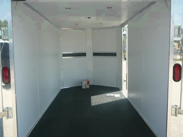 12ft Two Tone Enclosed MotorCycle Trailer