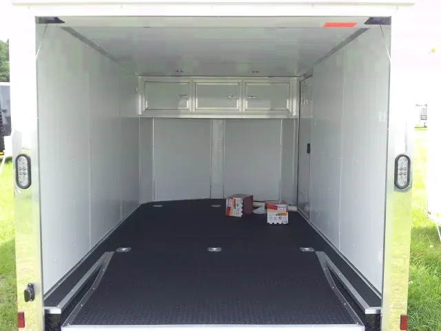 BLACK 14FT LOW PROFILE MOTORCYCLE TRAILER