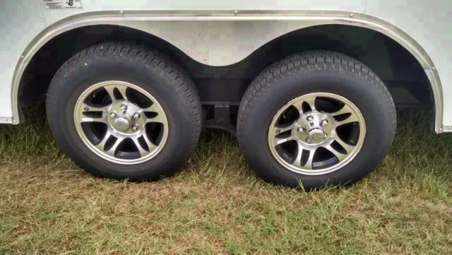 Motorcycle Trailer 16ft  White, V-Nose