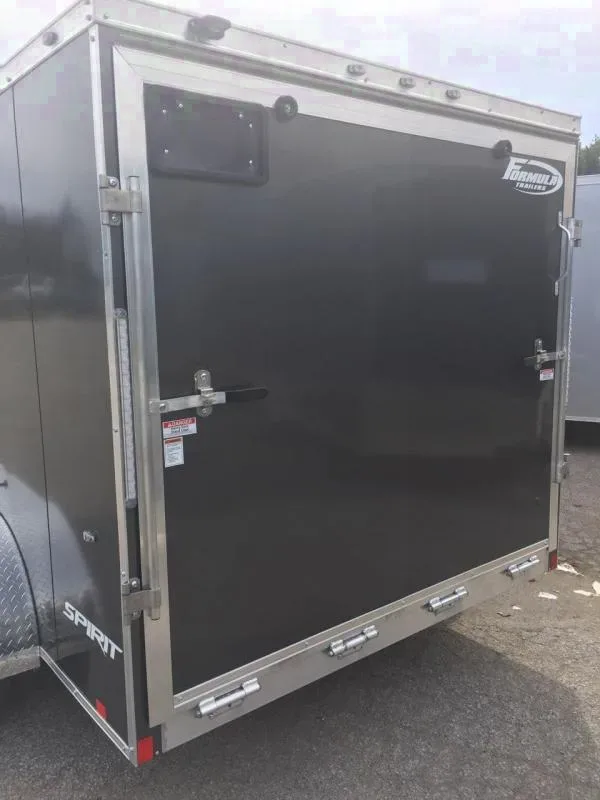 14ft ALUMINUM Motorcycle Trailer-BLACK