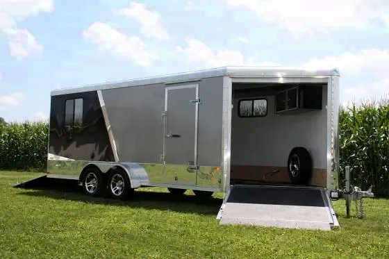 22FT MOTO HAULER FRONT AND REAR RAMP