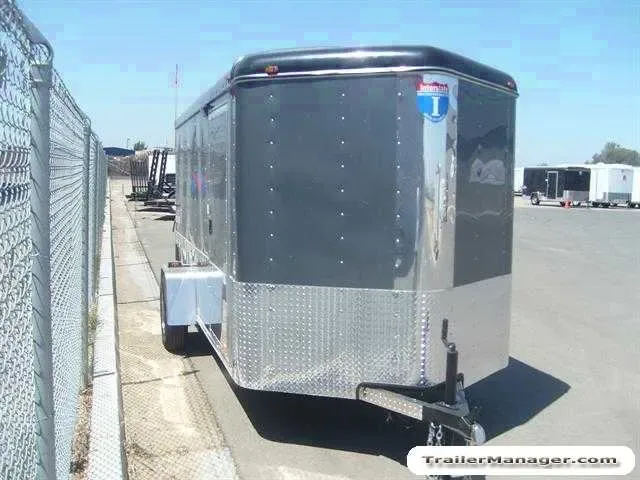 12ft SA V-Nose Motorcycle Trailer
