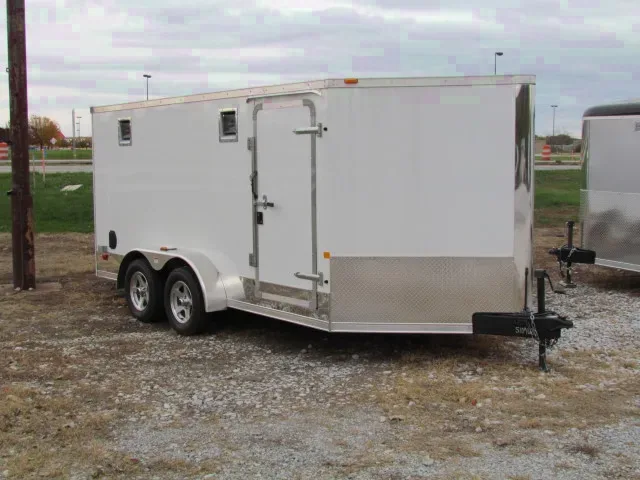 14FT MOTORCYCLE HAULER PLUS V-NOSE
