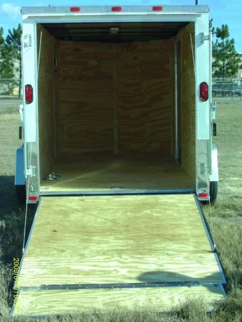 12ft SA V-Nose Motorcycle Trailer