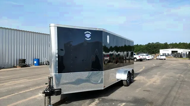 22ft Motorcycle Trailer Ramp in the V-nose