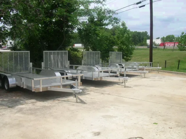 12ft Open Aluminum Utility Trailer