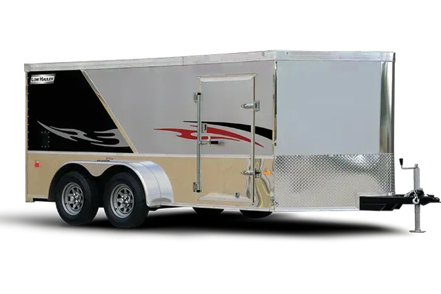 2018 Haulmark VNLH7X14WT2 Motorcycle Trailer