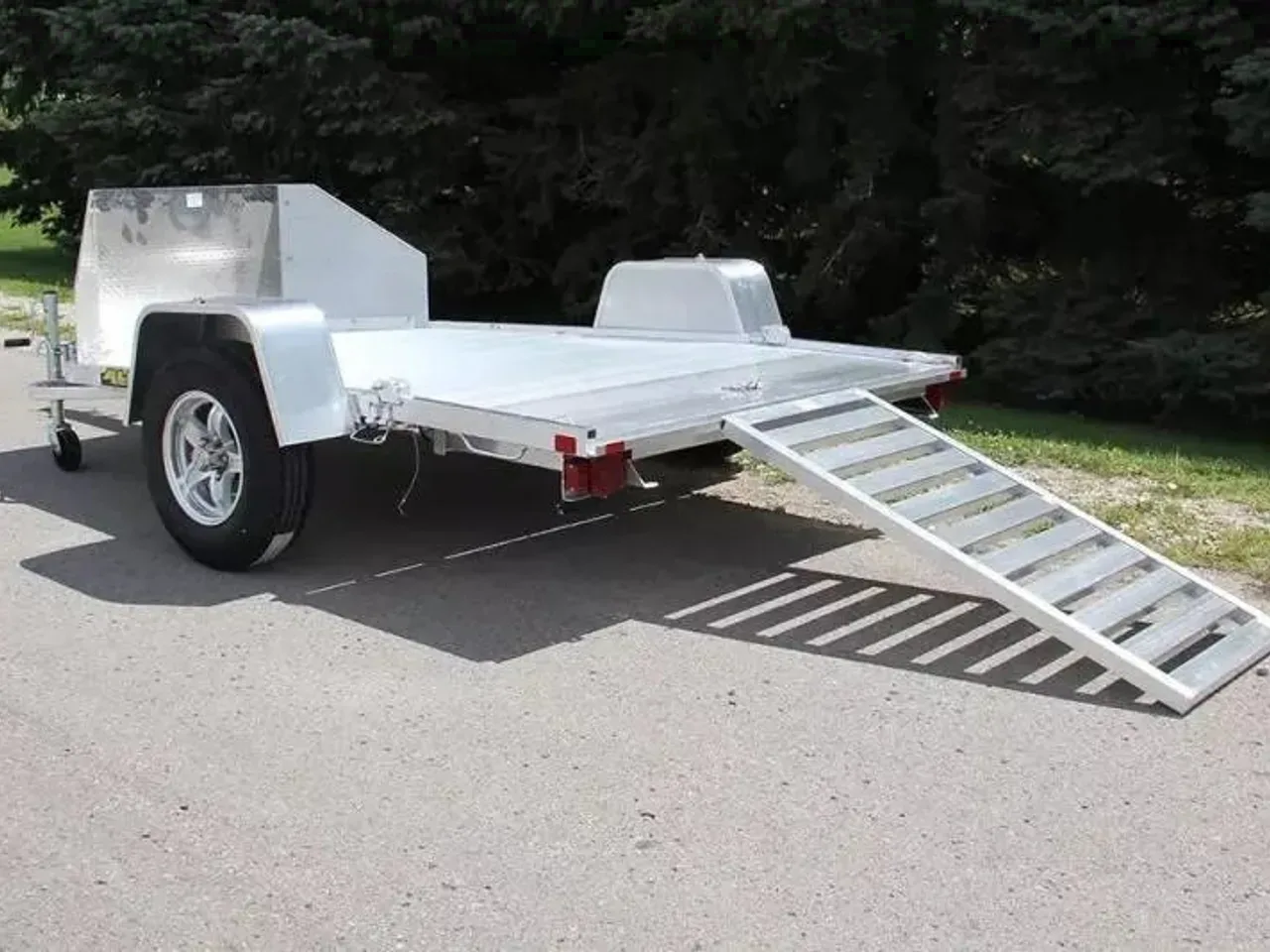 2026 Aluma MC2F Motorcycle Trailer