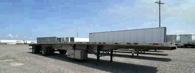 53' Aluminum Flatbed Trailer for Rent/Lease - Inquire for Terms
