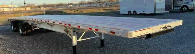 Durable 2024 53' Aluminum Flatbed Trailer for Lease in O'Fallon, MO