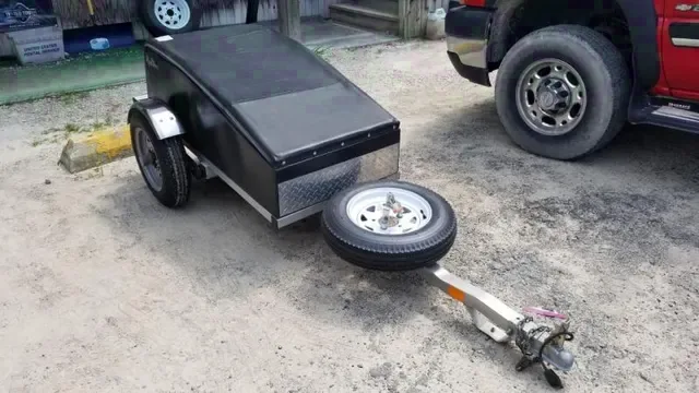 2013 Road Dog 3.5x8.5 Pull Behind Motorcycle Trailer