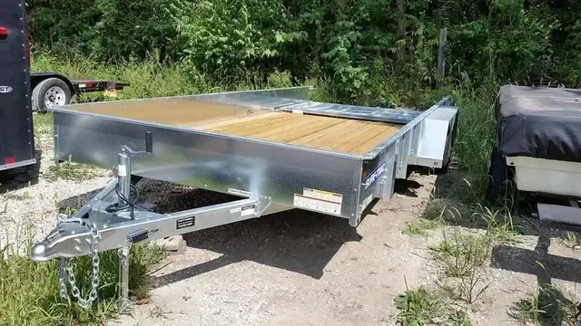 Make Offer: 2017 Sure-Trac 7x16 High Side Utility Trailer - Seneca, IL
