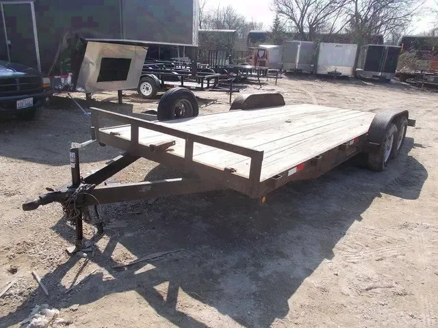 2012 Open Car Hauler 7x18 Trailer - Seneca, IL