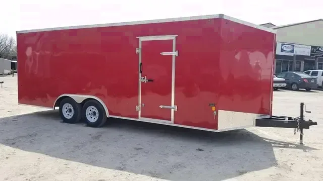 2020 Interstate 8.5x20 Enclosed Car Hauler w/ Spring Assist Ramp