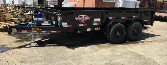 Used 2022 Big Tex 14LD-14 Dump Trailer 7x14 - Wildomar, CA