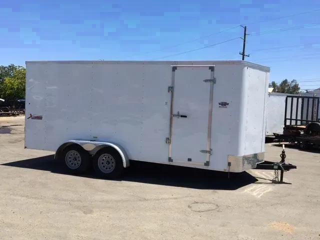 USED - 2021 Mirage Trailers 7x16 Xps Enclosed Cargo Trailer