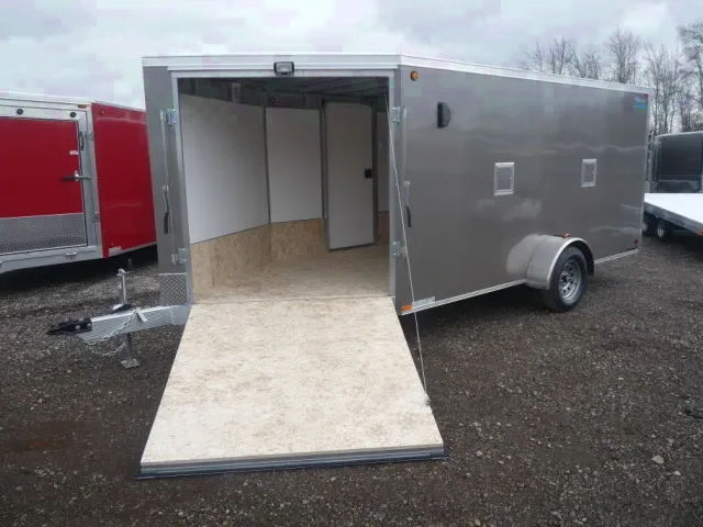 19ft Aluminum Enclosed Sled Trailer