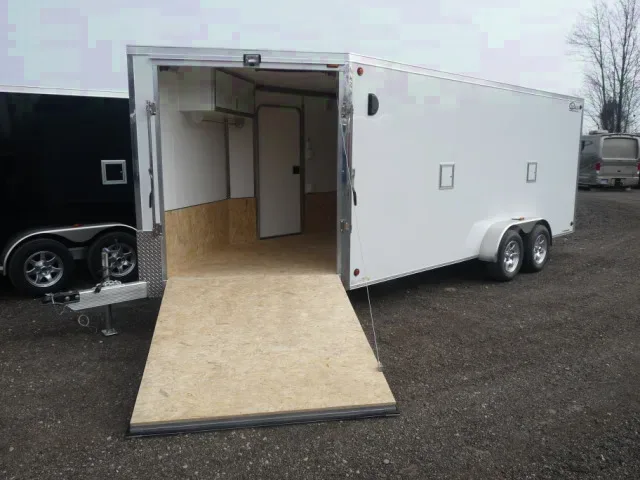Tandem 3500lb Axle 23ft Snowmobile Trailer