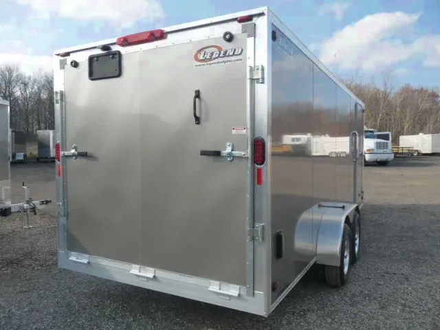 23ft Pewter Bumper Pull Snowmobile Trailer