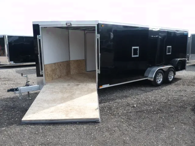 Aluminum 23ft Sled Trailer w/Aluminum Wheels