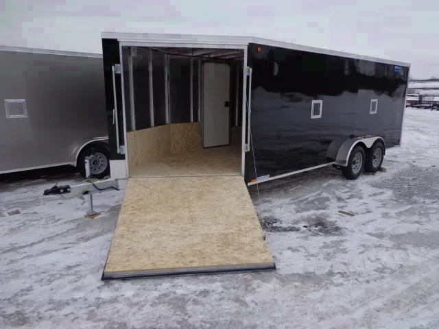 23ft Snowmobile Trailer w/(2) Fuel Doors