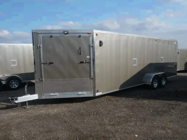 Silver 27ft Trailer w/Snowmobile Package