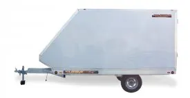 aluma 8612C all sport snowmobile trailer enclosed deck