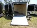 20ft TA V-Nose Snowmobile Trailer w/Plywood Interior