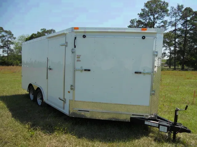 20ft Tandem 3500lb Axle Snowmobile Trailer
