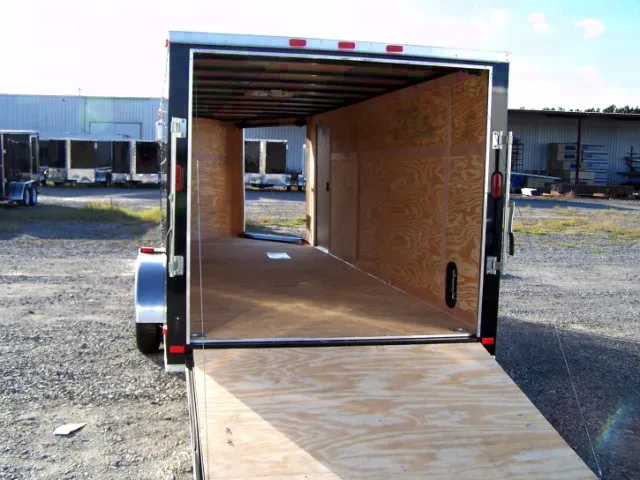 Bumper Pull 20ft Snowmobile Trailer w/Stone guard