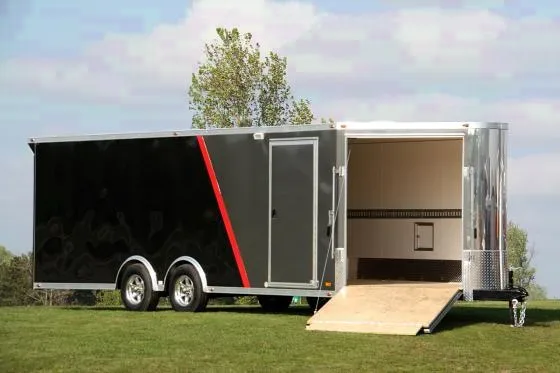 26FT RACE COMBO AUTO/ATV/SLED TRAILER