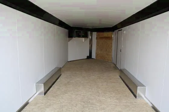 TWO TONE 26FT ALUMINUM COMBO SLED TRAILER