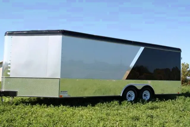 26FT STEEL FRAME SNOWMOBILE/AUTO HAULER