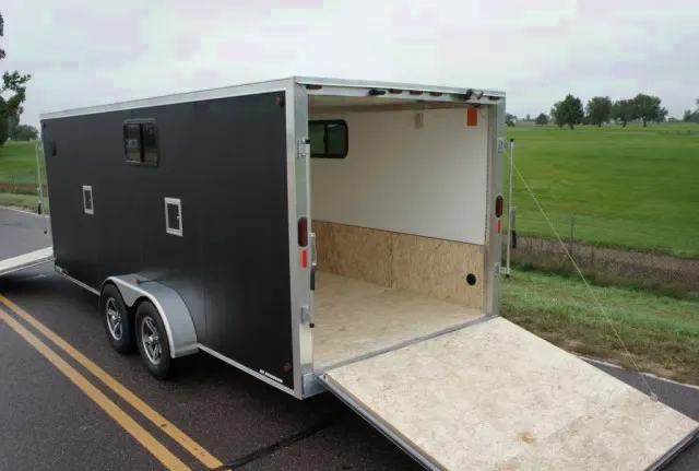 23ft 3 Place Sled Hauler FLAT BLACK