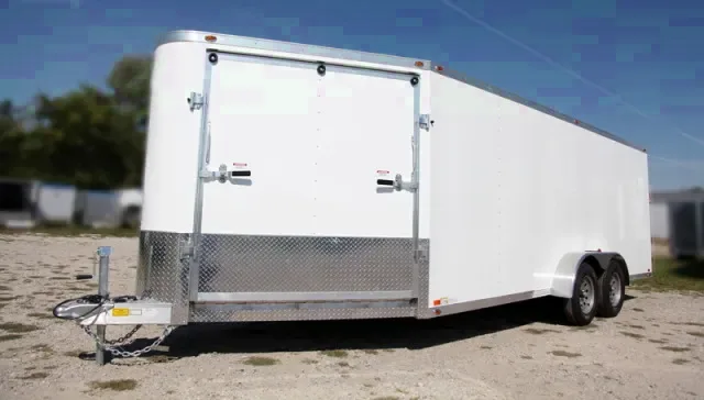 Aluminum 23ft Snow/ATV/Motorcycle Trailer