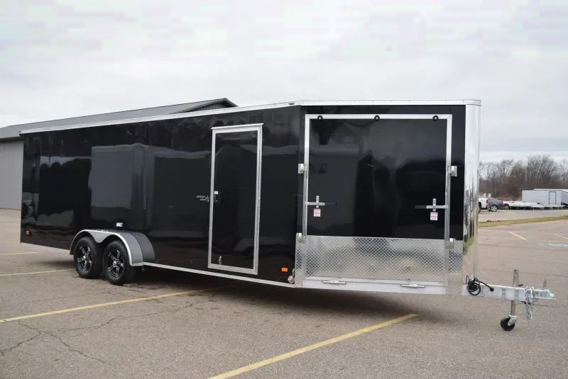 2025 Bravo Silver Starr 7x22 Aluminum Snowmobile/UTV Trailer