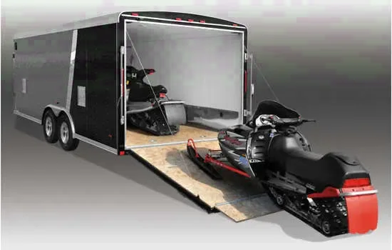 26ft Steel Frame Snowmobile/Multi Purpose Trailer