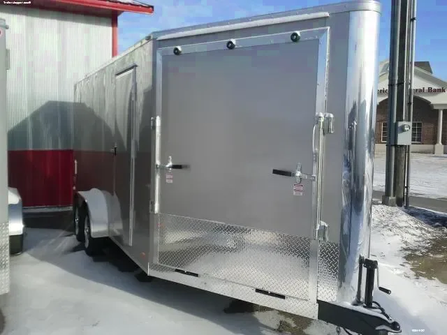 SILVER 16FT ENCLOSED SNOWMOBILE