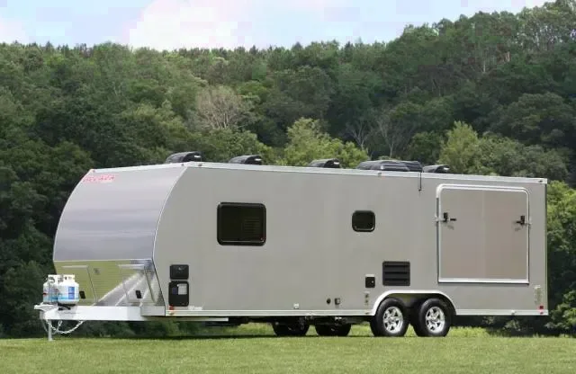 Pewter 26FT Aluminum Toyhauler