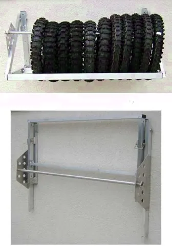 4ft Aluminum tire rack