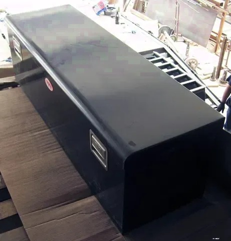 Black Steel Toolbox