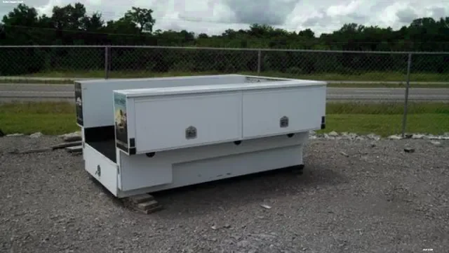 8ft Removable Slide-in Toolbox