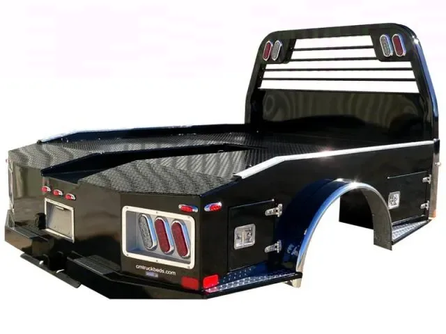 Truck Bed 8.6 ft w/Steel Channel Frame Rails