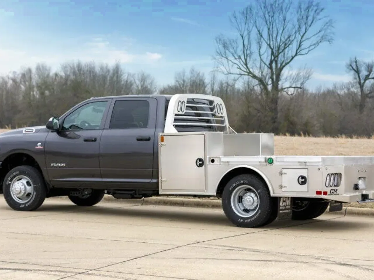 11530 - 2025 CM Truck Beds ALSK DLX 9'4"/ 94''/ 60"/ 34" Flat Bed Body