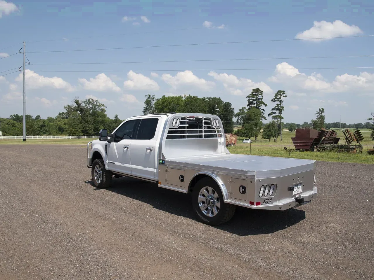 11602 - 2025 CM Truck Beds ALSK 9'4"/ 94''/ 60"/ 34" W T/O BALL Flat Bed Body