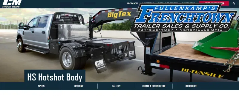 2025 CM HS Hotshot Black Truck Bed 7 x 9.5 - Make an Offer