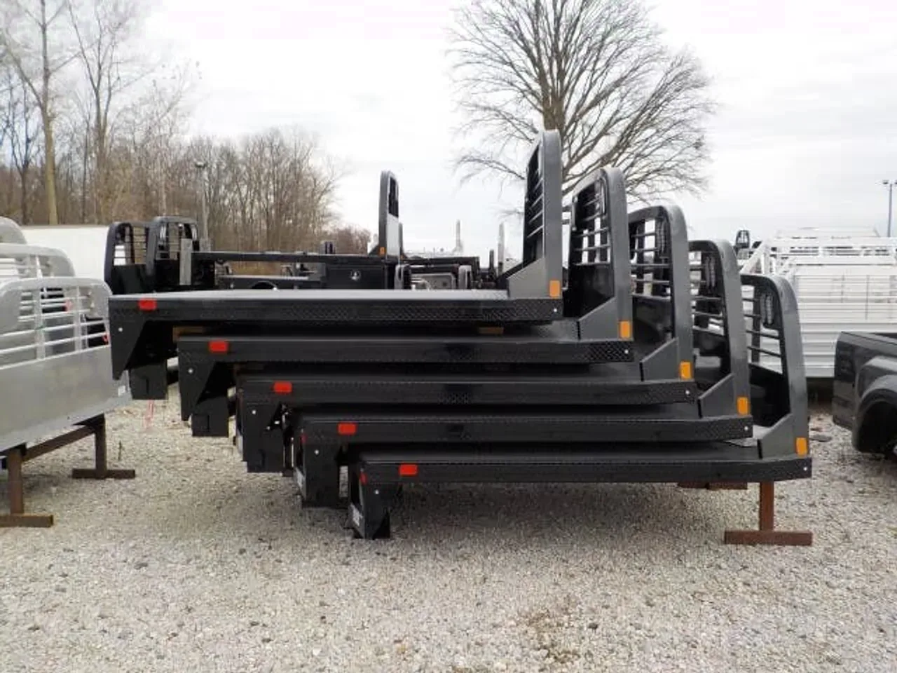 11182 - 2023 CM Truck Beds RD 8'6" / 97'' / 58'' / 42'' Flat Bed Body