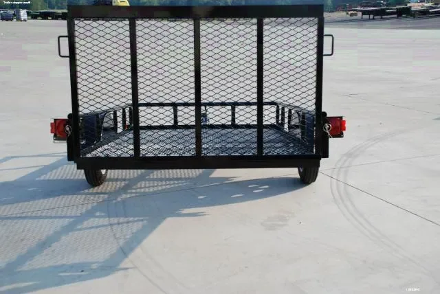 Single Axle10ft Black Mesh  Utility