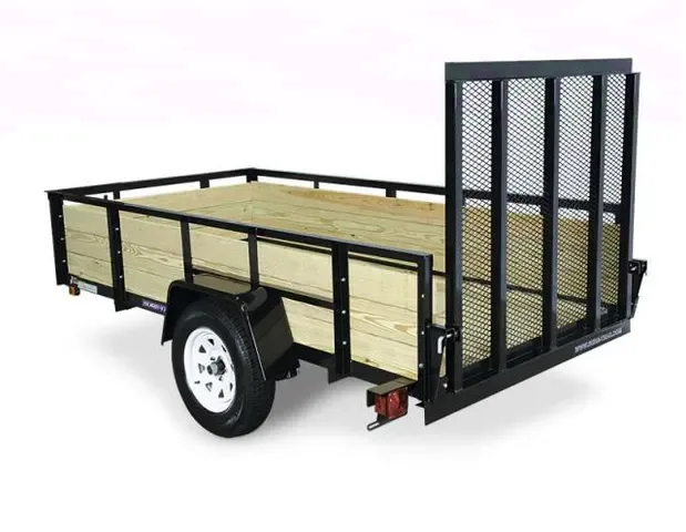 10ft 3-Board High Side Utility Trailer